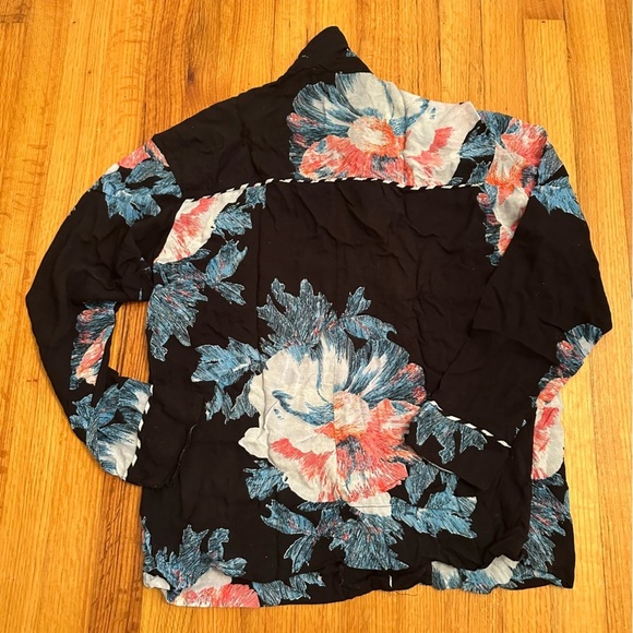 Free People intimately Floral button down shirt size XS(n) - Picture 4 of 12